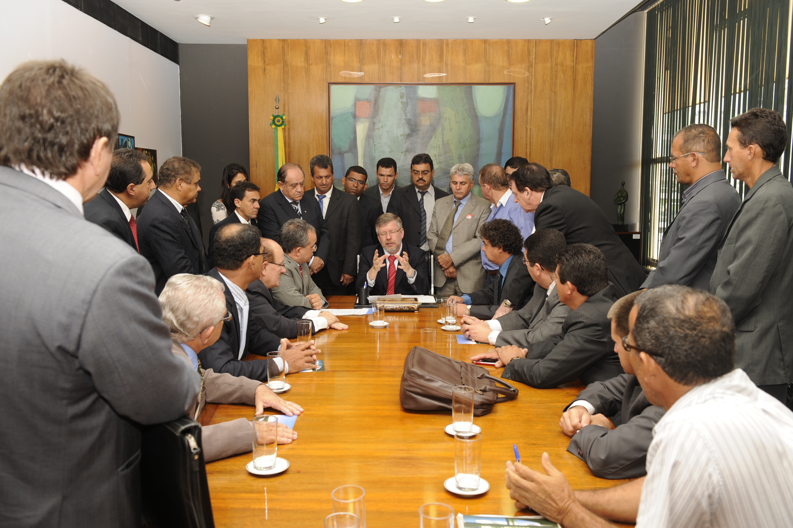 Prefeitos de sete estados solicitam ao presidente Marco Maia a inclusão do PLP 141/07 na pauta