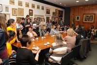 Presidente da Câmara recebe entidades em defesa da educação inclusiva