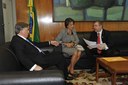 Presidente da Câmara recebe ministros do Tribunal Superior do Trabalho