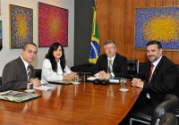 Presidente Marco Maia recebe diretores da FENAJ