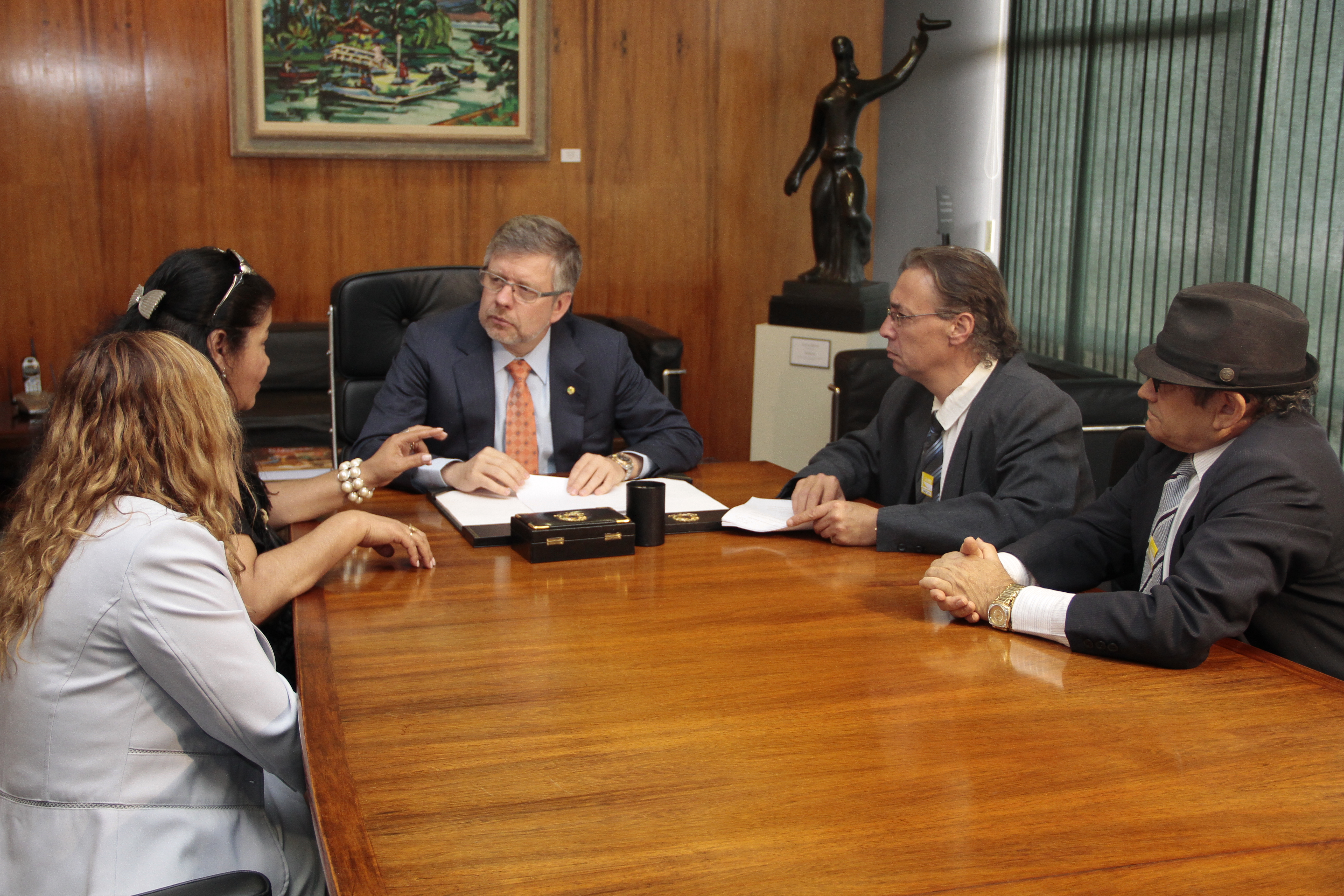 Presidente recebe Bacharéis em Ação