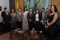 Presidente reúne-se com a Frente Parlamentar Mista da Cultura