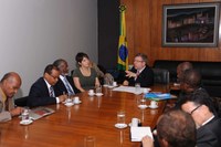 Chanceler do Sudão visita a Câmara dos Deputados