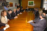 Deputados italianos reúnem-se com Temer