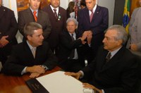 Governador de Minas visita presidente da Câmara