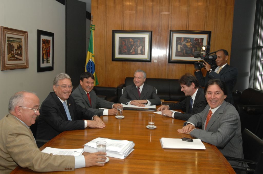 Governadores do Nordeste reúnem-se com Temer