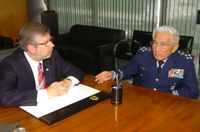 Marco Maia recebe Alto Comando da Aeronáutica