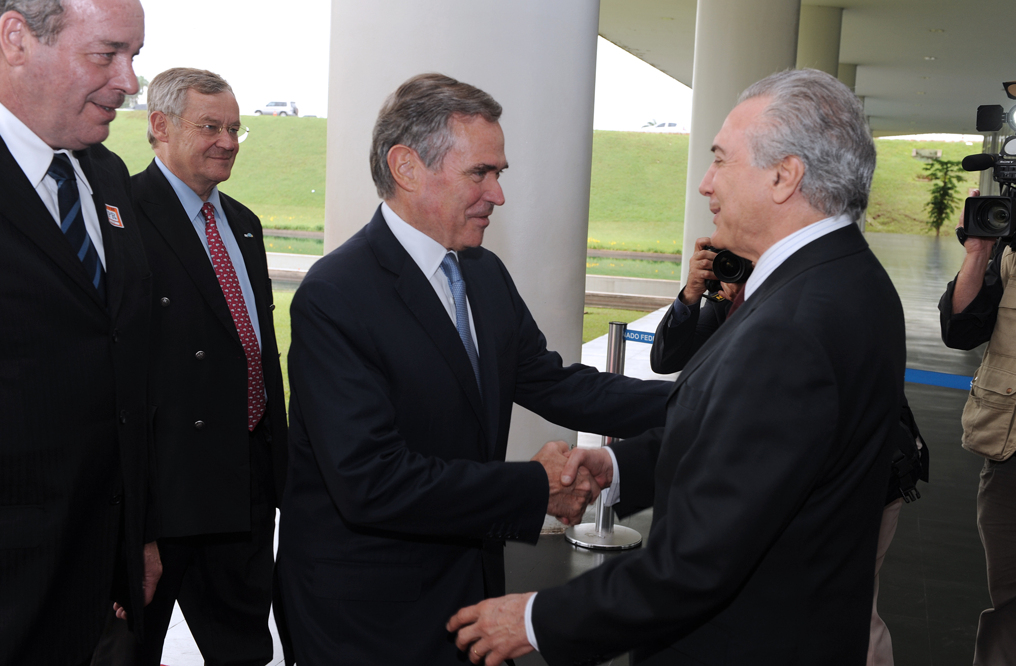 Michel Temer recebe Presidente da Assembleia Nacional da França