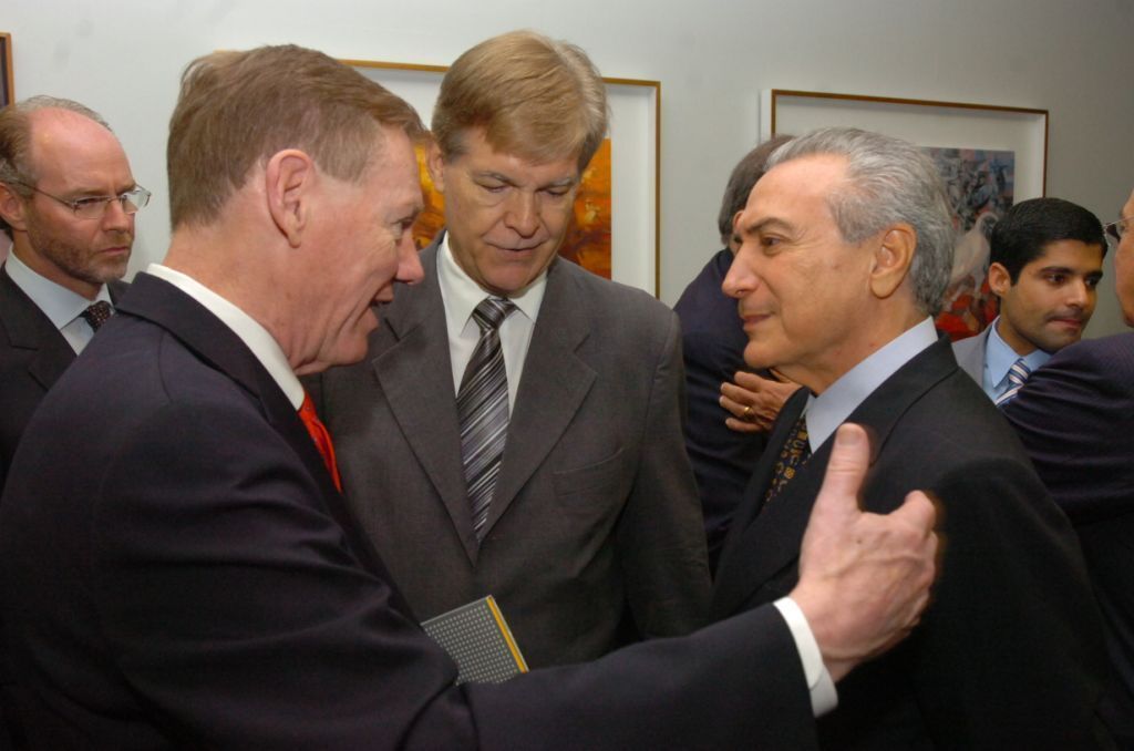 Presidente mundial da Ford visita Câmara