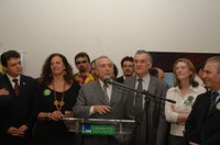 Temer participa de lançamento do Projeto Cinema da Cidade