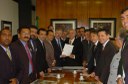 Temer recebe defensores da PEC 300/2008