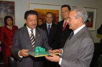 Temer recebe delegação de parlamentares mexicanos