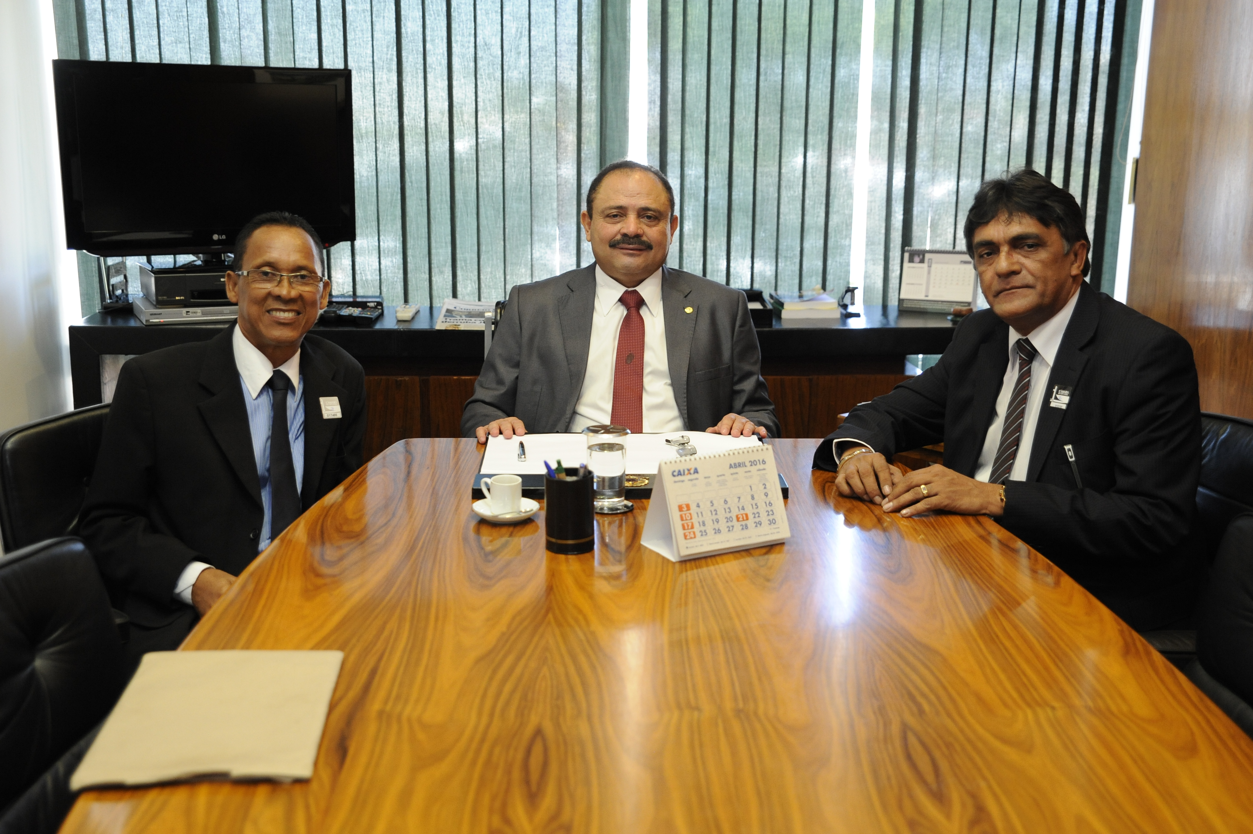 Presidente da Câmara recebe prefeito de Curupuru