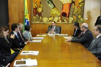 Waldir Maranhão recebe parlamentares da Comissão de Colaboração Itália-Brasil