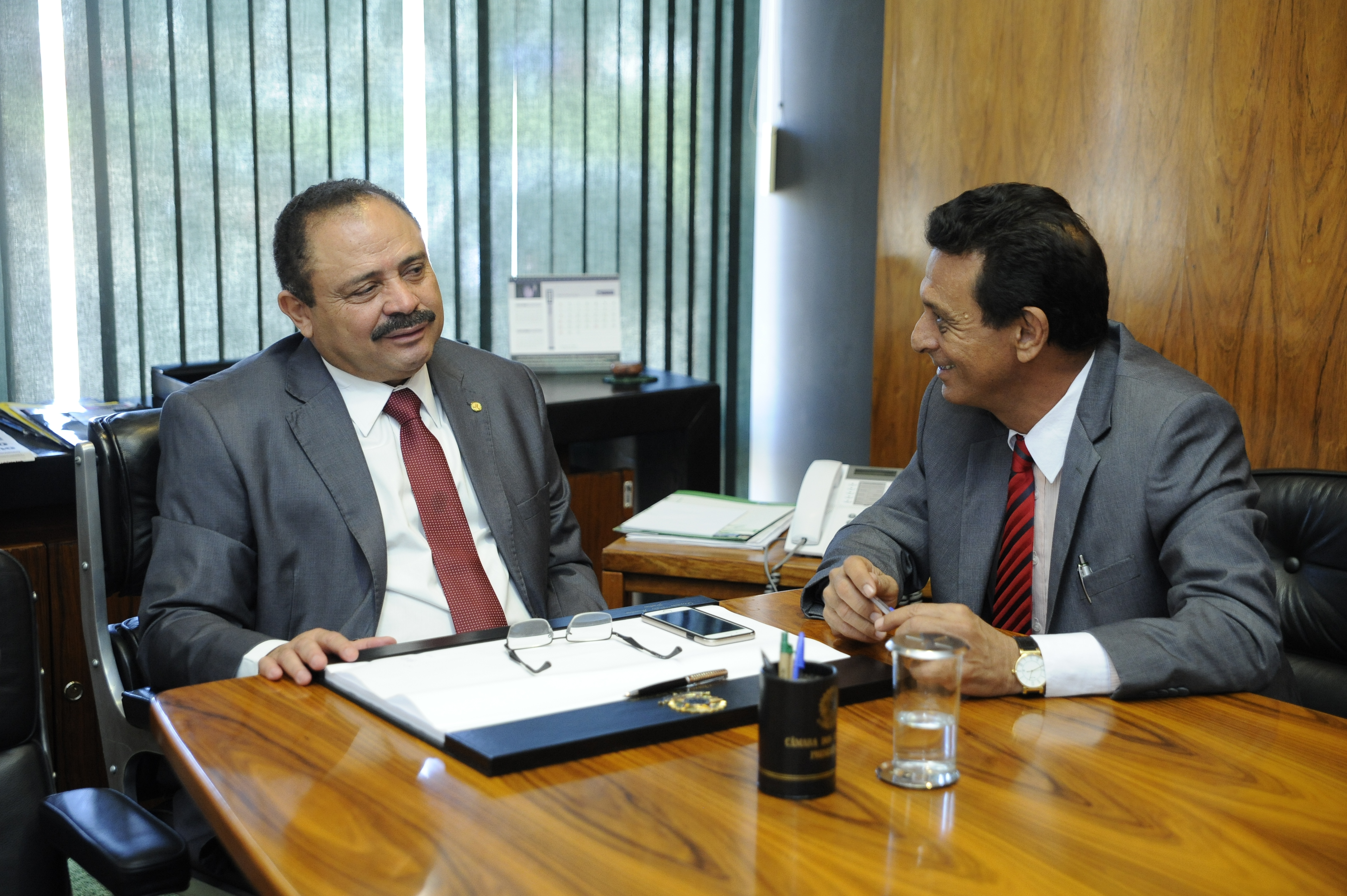 Waldir Maranhão recebe visita de prefeito de Açailândia