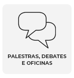 Palestras, oficinas e debates