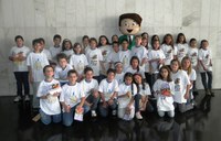 Alunos da zona rural de Minas Gerais visitam a Câmara