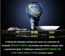 Câmara participa da Hora do Planeta