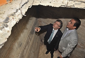 Mensagens de candangos encontradas mais de 50 anos depois da construção do Congresso