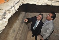 Mensagens de candangos encontradas mais de 50 anos depois da construção do Congresso