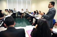 Muito trabalho nos três primeiros dias do Parlamento Jovem