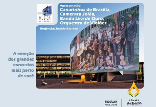 Parceria com Viibra traz músicos infanto-juvenis para concertos de Natal em Brasília