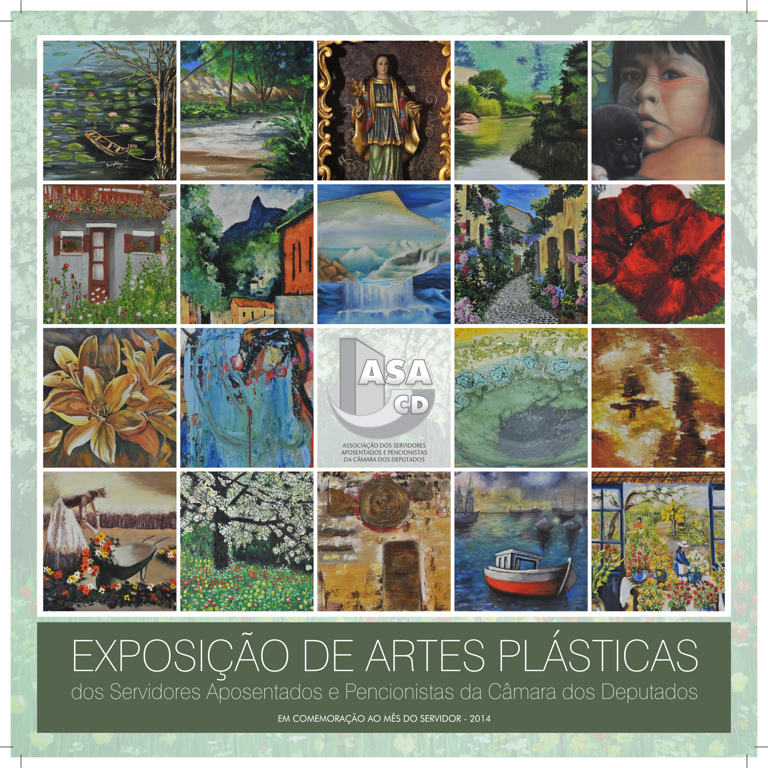 Exposição de Artes Plásticas dos Servidores Aposentados e Pensionistas da Câmara dos Deputados