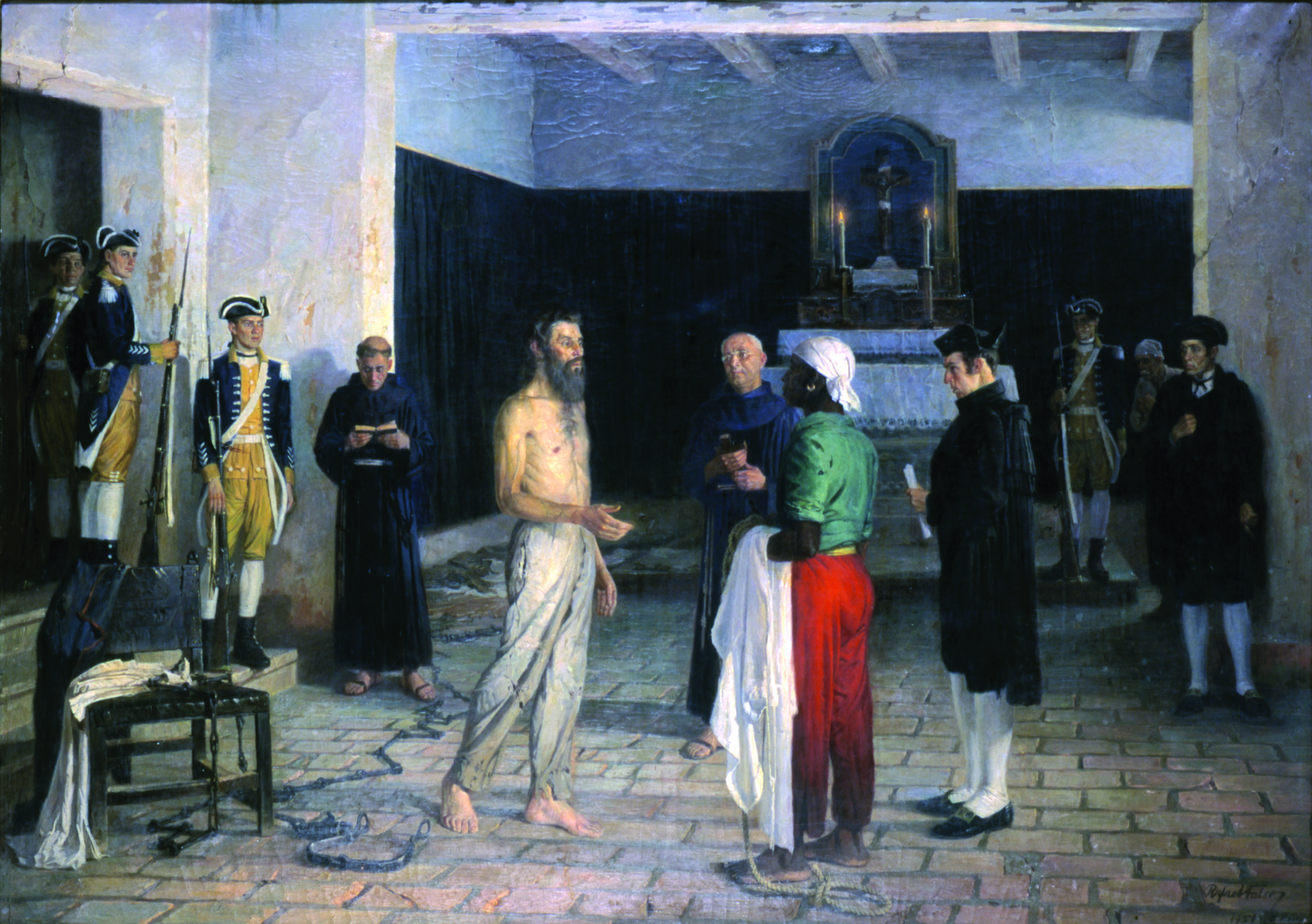 Tiradentes ante o carrasco