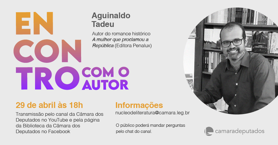 Encontro com o Autor Aguinaldo Tadeu destaque
