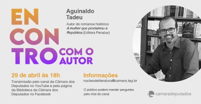 Encontro com o Autor Aguinaldo Tadeu destaque