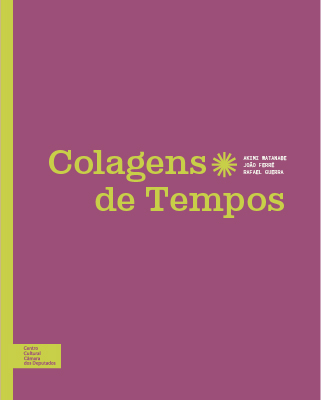 Colagens de tempos capa catálogo
