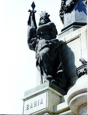 Dois de Julho - Detalhe do monumento Caboclo