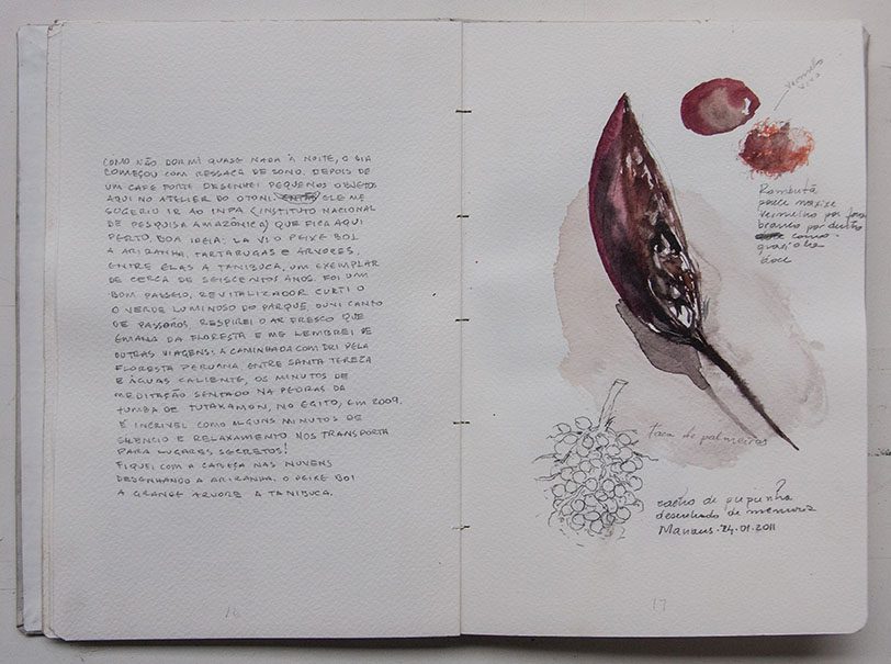 Livro de Papel - Grafite, nanquim, aquarela sobre papel - Fernando Augusto