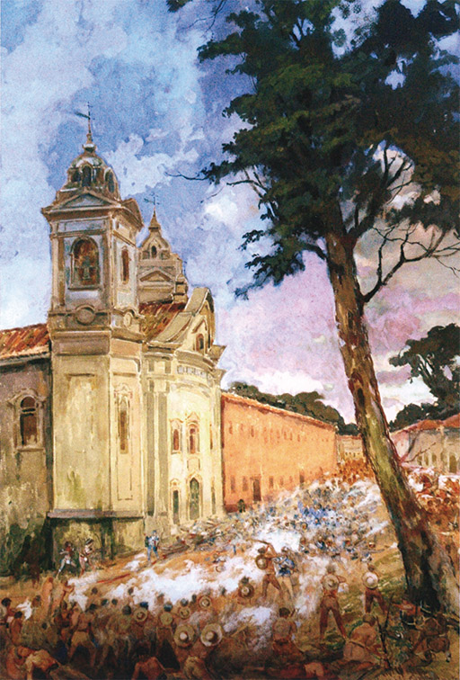 NORFINI, Alfredo. “A tomada ao Trem de Guerra”. Acervo do Museu de Arte de Belém.