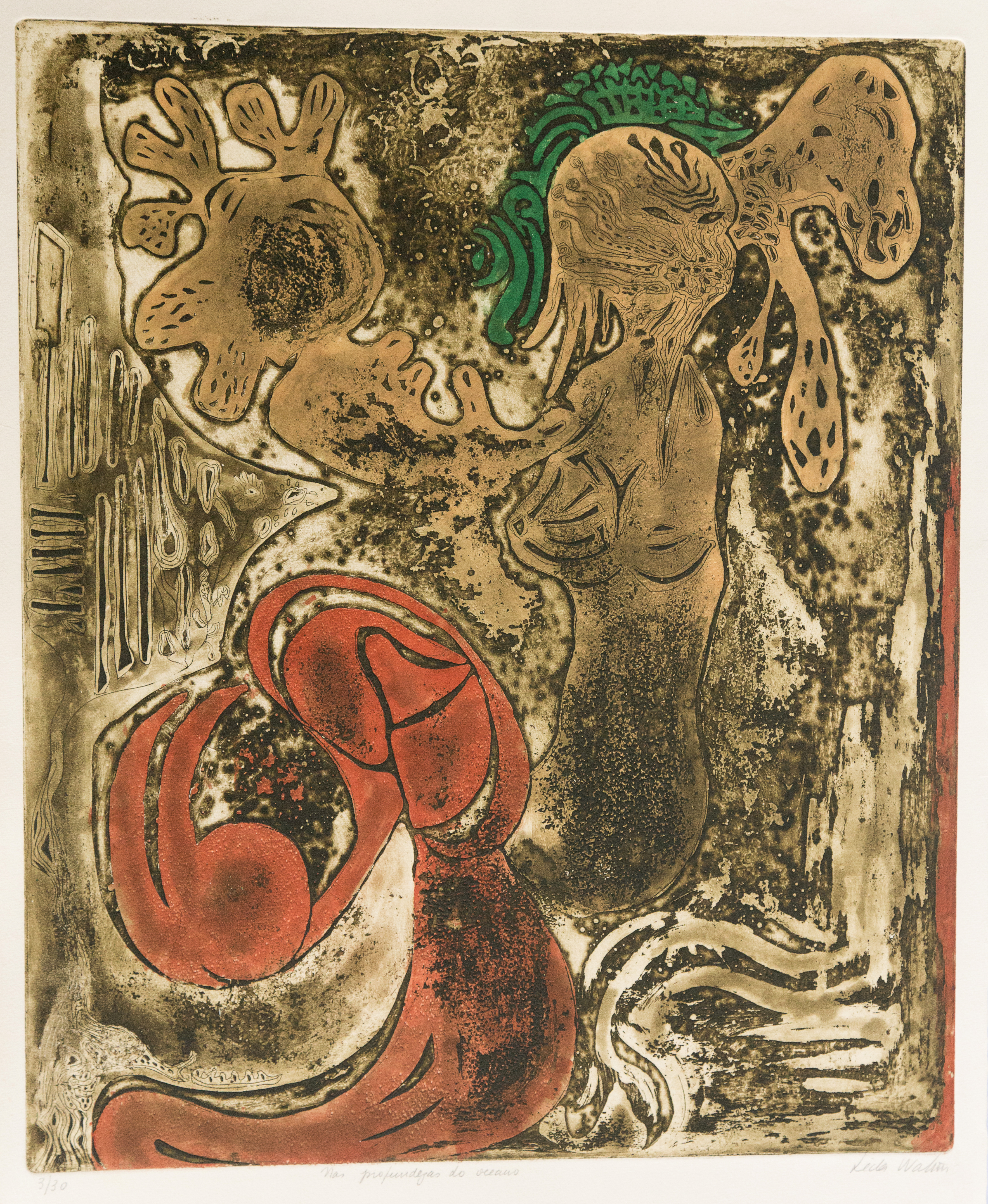 Nas profundezas do oceano, de Lêda Watson