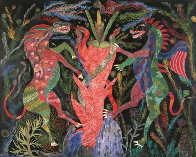 Sem título, Chico da Silva Sem título, obra do artista visual Chico da Silva