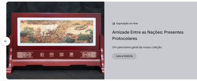 Amizade entre as nações: presentes protocolares