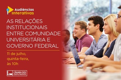 Audiência comunidade universitária-Governo Federal