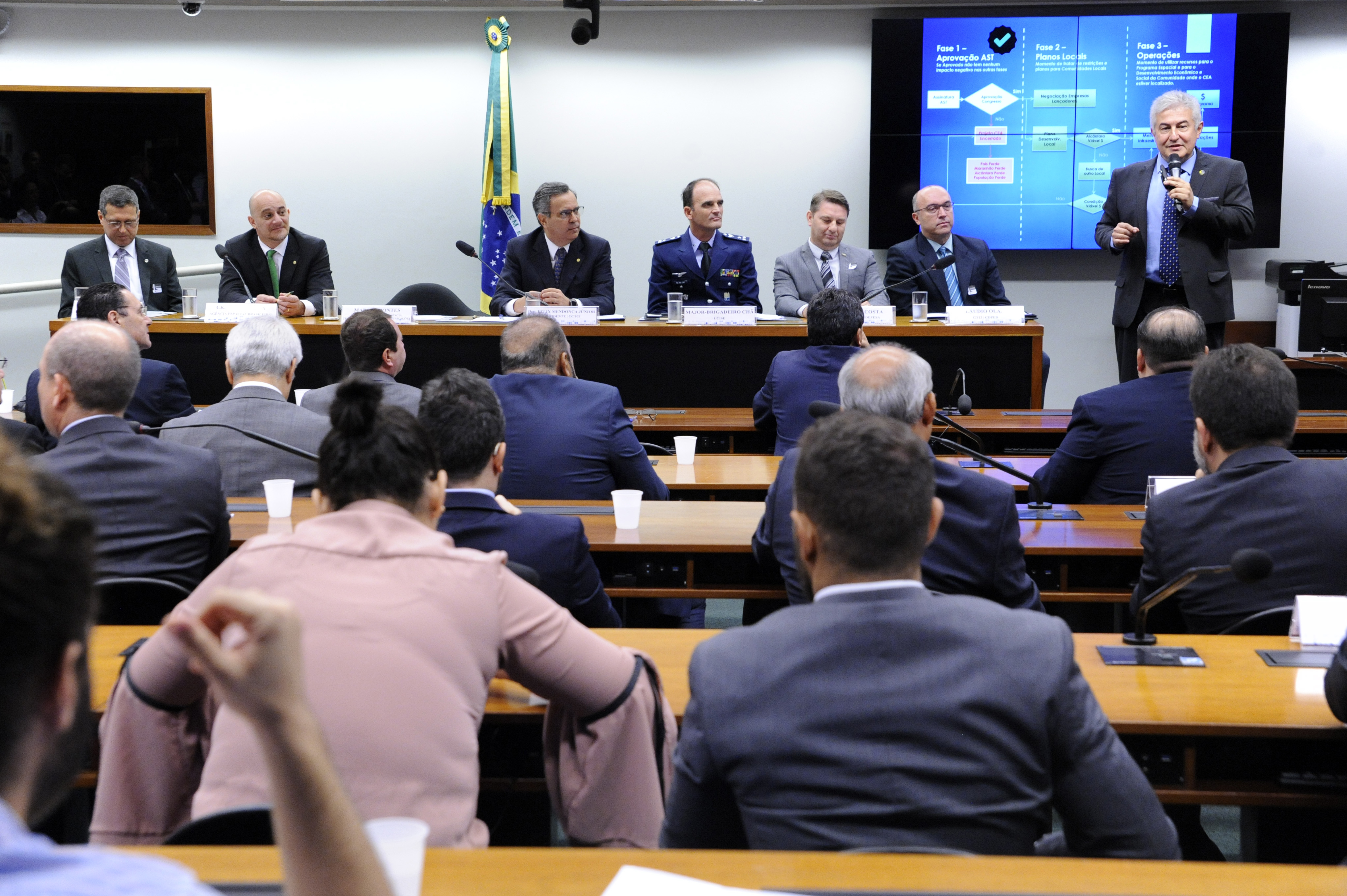 Reunião de comparecimento - Min. Marcos Pontes