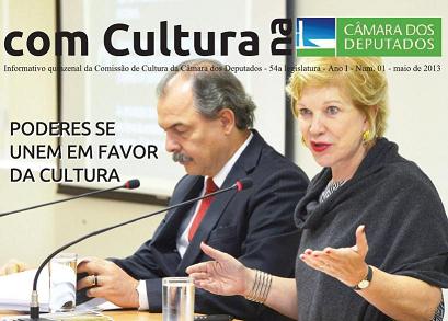 Jornal com Cultura na Câmara dos Deputados