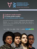 14º Seminário LGBT - Transição Cidadã: Nossas vidas importam (13/06)