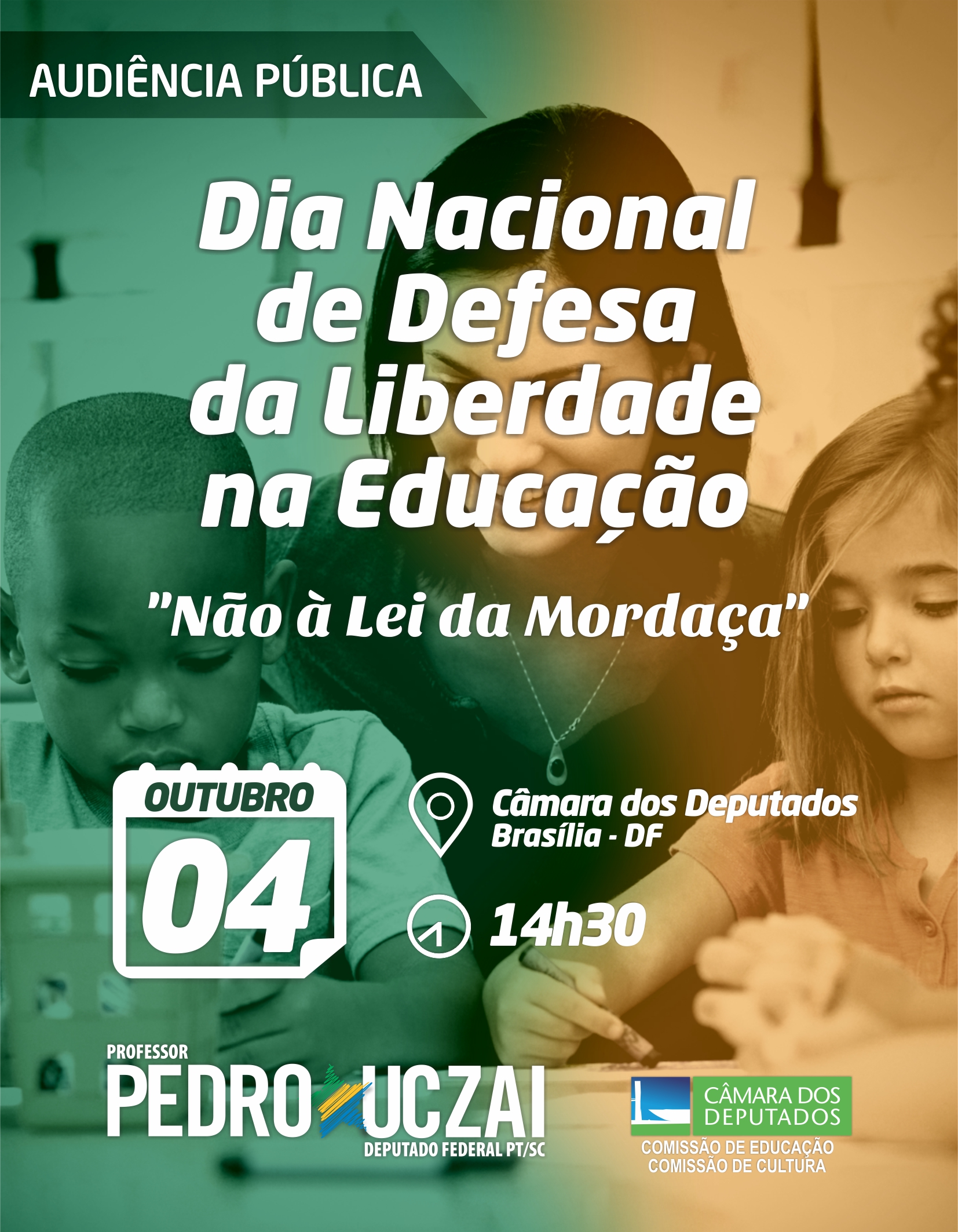 Audiência Pública - Dia Nacional de Defesa da Liberdade na Educação (04/10/2016)