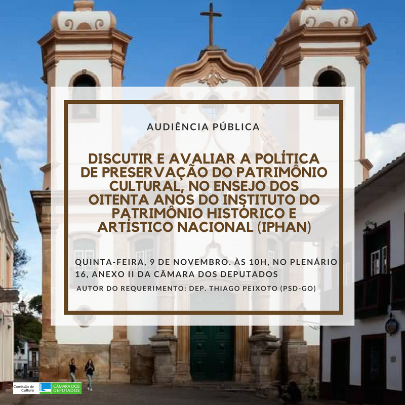 Audiência Pública - IPHAN (dia 09/11/2017)