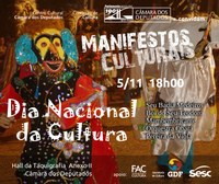 Comissão celebra Dia Nacional da Cultura com Manifestos Culturais