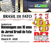 Comissão de Cultura homenageia os 10 anos do jornal Brasil de Fato