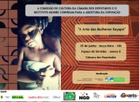 Exposição "A Arte das Mulheres Kayapó"