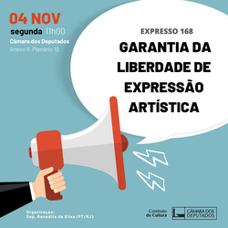 Garantia da liberdade de expressão artística (04/11/2019)