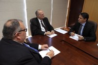 Projetos para Cultura são debatidos entre Presidente da CCult e Ministro da Cultura