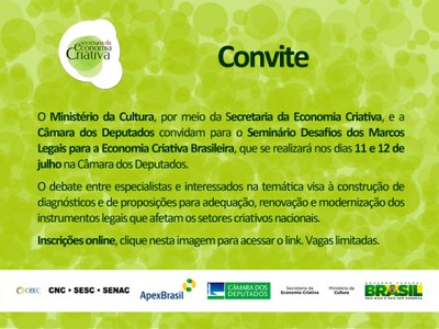 Seminário Economia Criativa Brasileira
