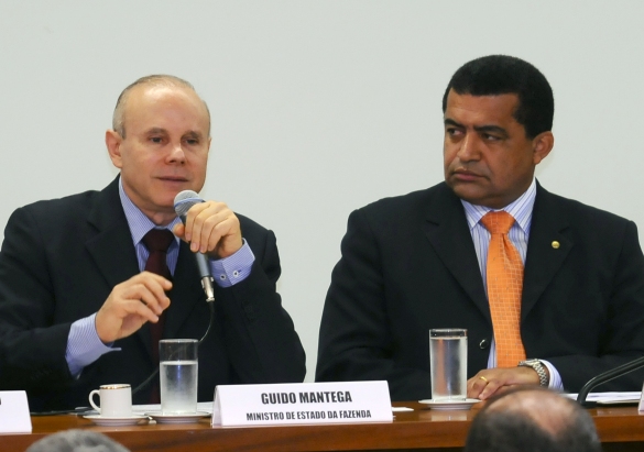 Min. Guido Mantega e Dep. Edmilson Valentim